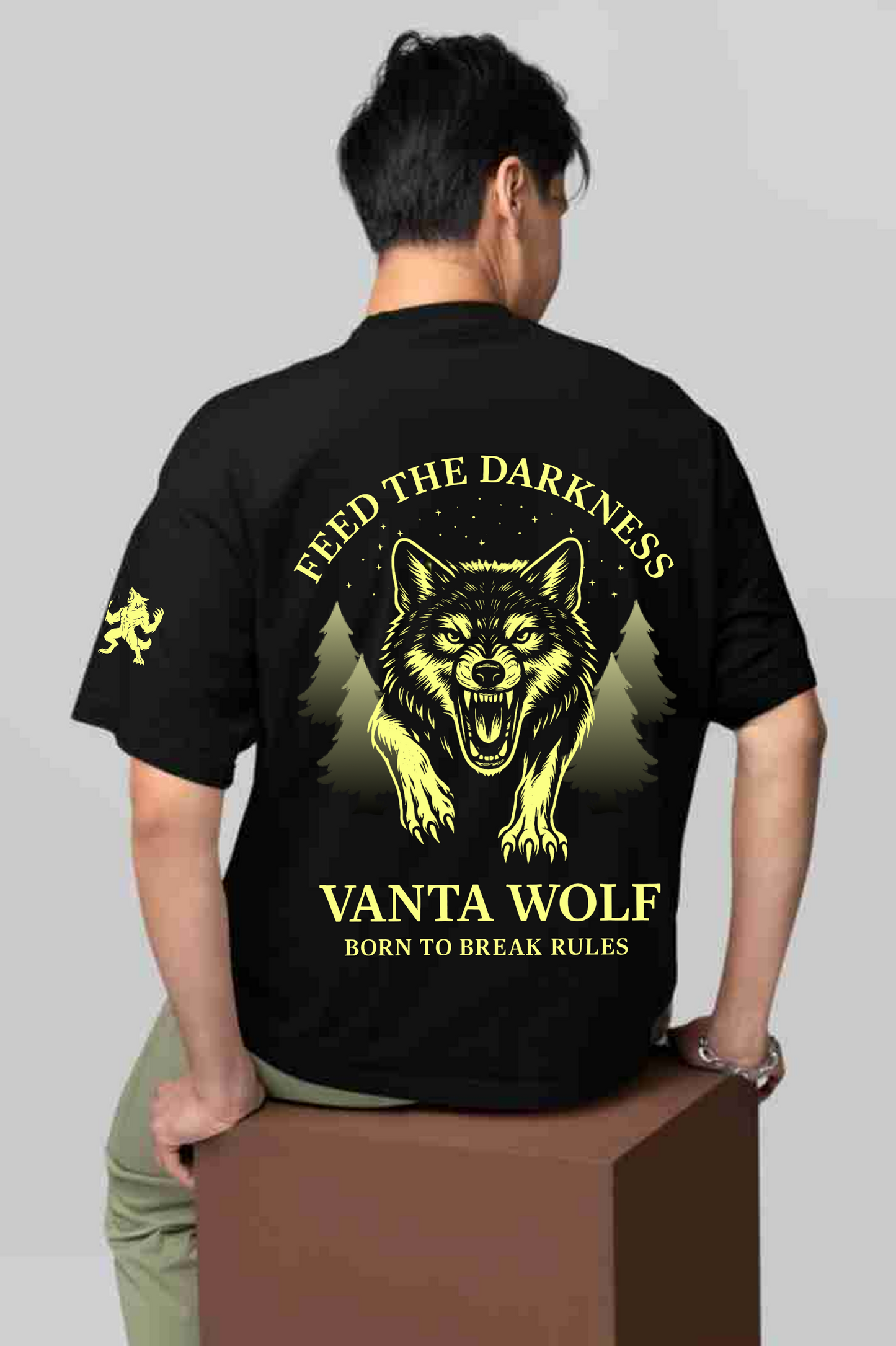 Feed The Darkness - Oversized Tshirt